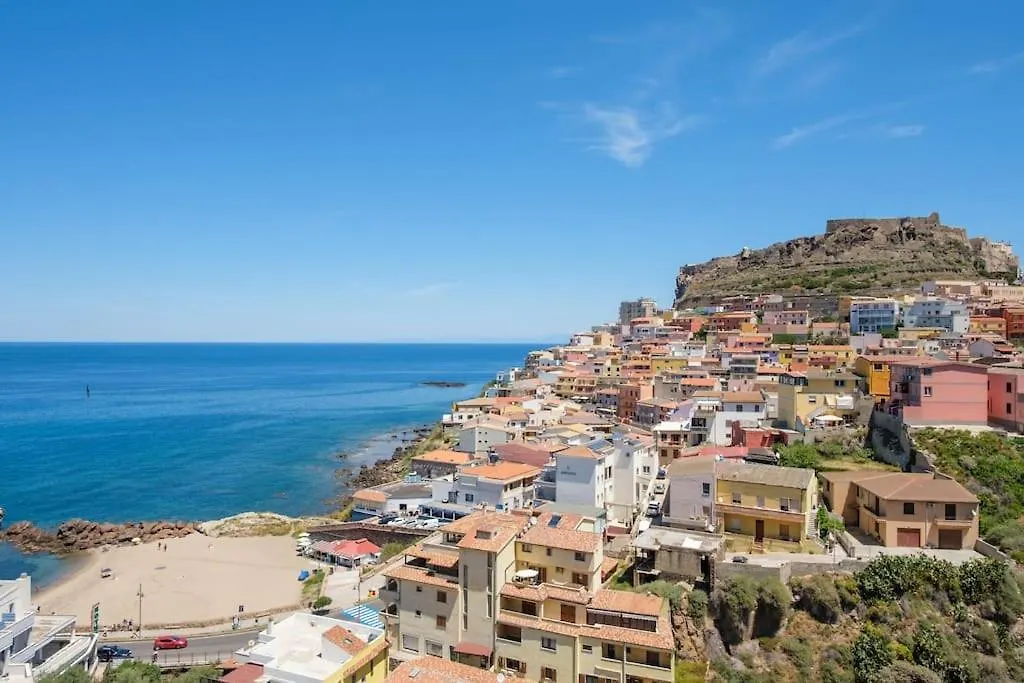 Castle View Wiffi A C Lägenhet Castelsardo